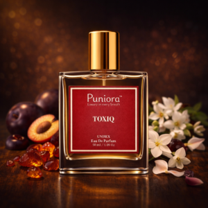 Puniora Toxiq perfume fragrance composition plum jasmine tuberose amber musk
